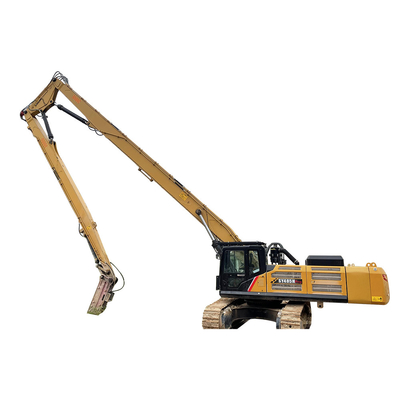 La vendita nuovo delle 45 tonnellate o ha usato l'alta asta di demolizione di portata per l'escavatore, la lunghezza totale è di 24 metri.