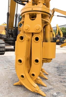Gru a benna del legname di Q355b 35 Ton Excavator Rotating Grapple Hydraulic
