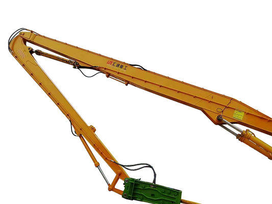 Escavatore pesante Long Boom Arm dell'attrezzatura per il driver Attachment di azionamento di mucchio