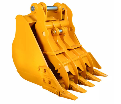 3-100 tonnellate Capacità di presa Escavatore Barattolo Q355B NM400/450/500 Hardox450/500/550 Giallo