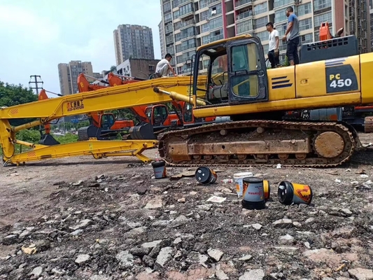 Boom a largo raggio e braccio di escavatore costruzione demolizione di estensione del braccio Boom a lungo raggio per escavatore SY SK EX
