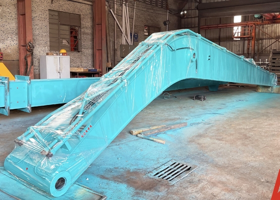 Extended Reach Excavator Booms Q355B Q420/550/690 OEM Giallo 10-30 metri