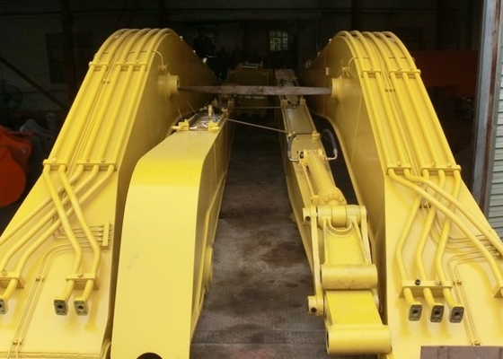 Extended Reach Excavator Booms Q355B Q420/550/690 OEM Giallo 10-30 metri