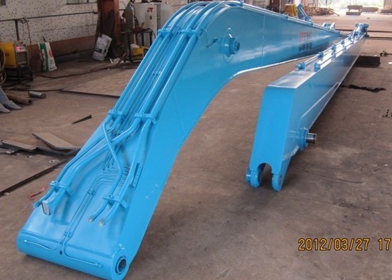 Extended Reach Excavator Booms Q355B Q420/550/690 OEM Giallo 10-30 metri