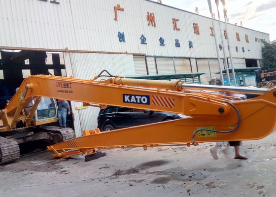 Extended Reach Excavator Booms Q355B Q420/550/690 OEM Giallo 10-30 metri