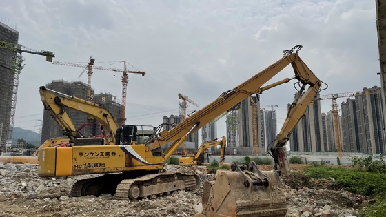 30 tonnellate di escavatore a grande portata per la demolizione di edifici con controllo QC e Q355/Q690/HG785/WELDOX/STRENX
