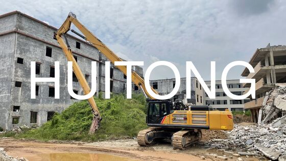 EXCAVATOR Boom di demolizione ad alta portata per PC250/CAT325 16m per demolizione a lunga distanza/urbana/edilizia di grattacieli