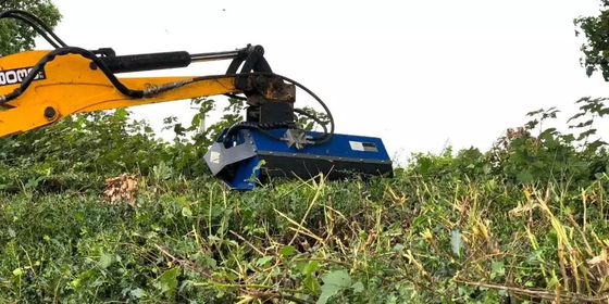 ISO9001/CE Approvato Escavatore idraulico per falciatrici 600-2000 mm Larghezza di taglio