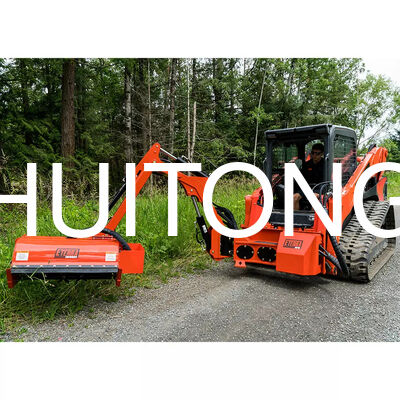DECESPUGLIATORE per ESCAVATORE Flail Mower per PC200/CAT320 1.8m per Taglio Standard/Condizioni di Taglio Grezzo/Terreno Morbido/Terreno Complesso/Gestione del Fondo di Frutteti e Vigneti