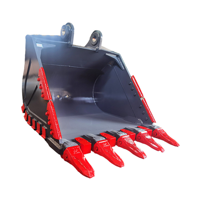 Durabilità Scavatore pesante con denti di tungsteno Hardox550 10-180mm Altezza di taglio