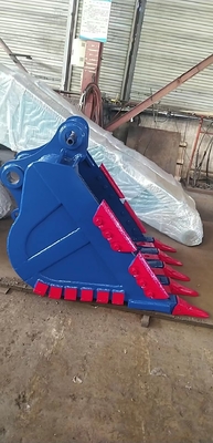 NM400 Material Excavator Rock Bucket Grande capacità 1.6cbm