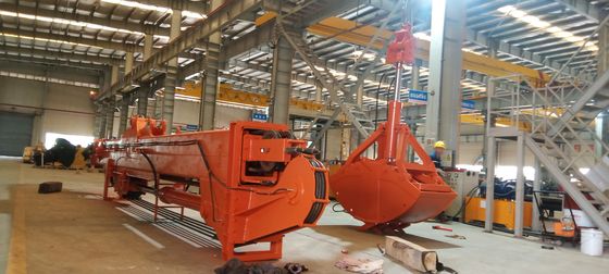Miglior fabbricante Escavatore da 30 a 50 tonnellate 29M 3 sezioni braccio telescopico con tutti gli accessori per la costruzione di pozzi profondi