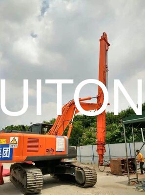 EXCAVATOR Boom telescopico a tre fasi per PC450/CAT345 25m per le operazioni di demolizione/smontaggio verticale di edifici di grattacieli