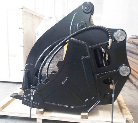 Benna pollice per escavatore Huitong per escavatori da 45 tonnellate in siti di disboscamento e costruzione stradale