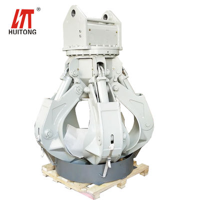Pinza a polipo Huitong compatibile con escavatori da 5-9 tonnellate, ideale per la movimentazione di rottami/rifiuti, personalizzata e approvata CE