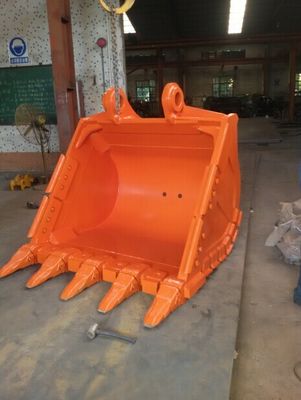 Bucket di roccia Huitong per escavatori da 10 tonnellate, miniere/cartagine/armature a doppio strato con denti a scalpello sostitutivi Certificato CE, OEM disponibile