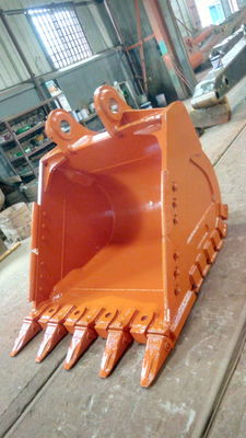Bucket di roccia Huitong per escavatori da 30 tonnellate, miniere/cartagine/armature a doppio strato con denti a scalpello sostitutivi Certificato CE, OEM disponibile