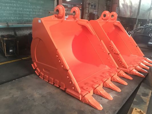 Bucket di roccia Huitong per escavatori da 30 tonnellate, miniere/cartagine/armature a doppio strato con denti a scalpello sostitutivi Certificato CE, OEM disponibile
