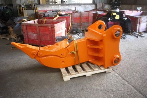 Ripper per scavatori in acciaio resistente all'usura da 6 a 10 tonnellate EX60 PC60 R60 Ripper per scavatori per lo scioglimento del suolo e la rottura delle rocce