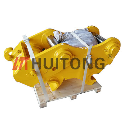 Attacco rapido inclinabile per escavatore HT 6-9 tonnellate 200kg Compatibile con CAT/Komatsu Bloccaggio manuale