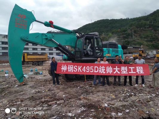 Huitong Rock Boom per escavatori da 45 a 50 tonnellate, sezione scatola rinforzata, miniera e cava, personalizzato, certificato CE