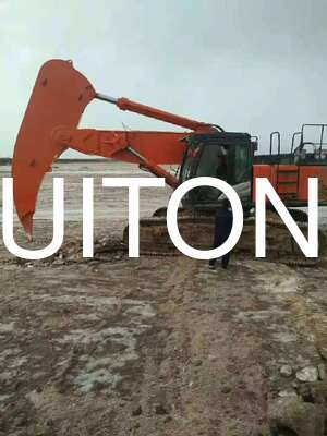 Excavator R350 DH420 SH350 per il progetto di scavo di roccia dura