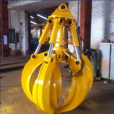 Benna a buccia d'arancia personalizzata per escavatori da 5-9 tonnellate PC50 CX75 R60 Benna a buccia idraulica resistente all'usura