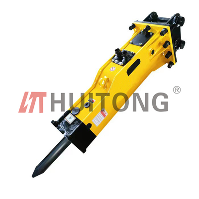 Huitong Silence/Box Type Hydraulic Hammer 650 KG per escavatori da 7 a 14 tonnellate, OEM Disponibile certificato CE