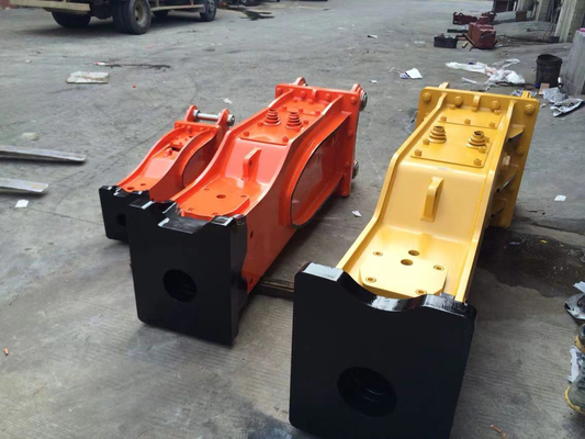 Martello idraulico tipo scatola/silenzioso Huitong 480KG per escavatori da 6-9 tonnellate, OEM disponibile, certificato CE