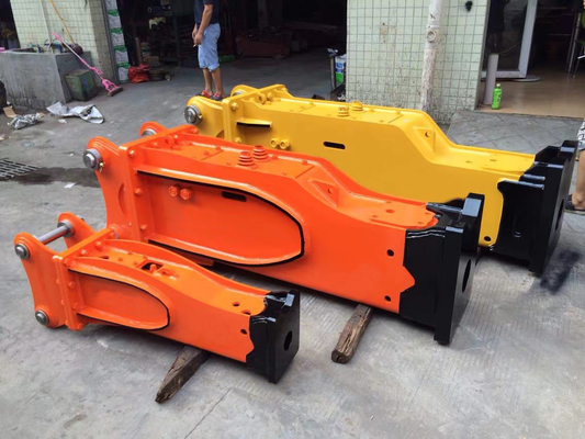Martello idraulico tipo scatola/silenzioso Huitong 480KG per escavatori da 6-9 tonnellate, OEM disponibile, certificato CE