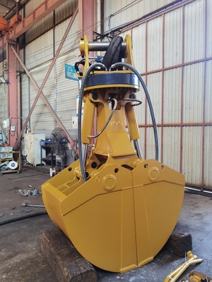 Parti di escavatori fabbricati Huitong Clamshell Bucket per escavatori da 3-5 tonnellate Placca di atterraggio in acciaio inossidabile incisa Certificato CE