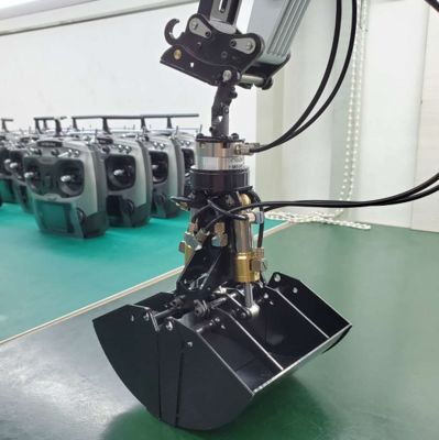 Customize Excavator Hydraulic Clamshell Bucket 0.8m³ 11-16T Excavator PC120 CAT312 for Dredging River Cleaning Earthmoving Work