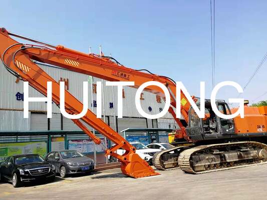 24M Pesante Long Reach Boom And Arm Dredging Braccio esteso per 45-50T Escavatore PC450 PC345 349GC ZX450 ZX490 SK450 SK490 DX450 DX490 R455 HX480 EC480 EC500 SY465 XE490 River Dredging