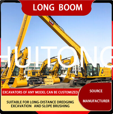 EXCAVATOR Boom a lungo raggio per PC250/CAT325 18m per lavori di formazione di pendici/dragaggio fluviale/scavo a lungo raggio/rivestimento