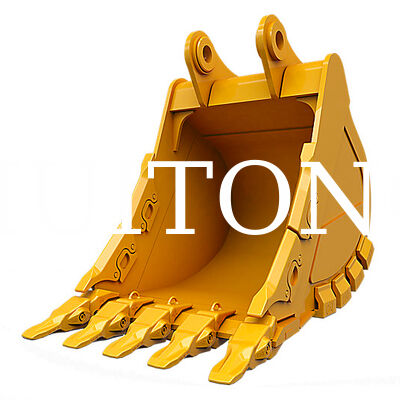 MINING Secchio per Roccia Heavy Duty per PC400/CAT340 1.8cbm per Scavo Roccia Dura/Movimentazione Roccia Esplosa/Demolizioni