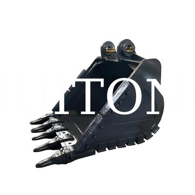 MINING Secchio per Roccia per Uso Intensivo per PC600/CAT360 3.0cbm per Scavo Roccia Dura/Movimentazione Roccia Esplosa/Demolizioni