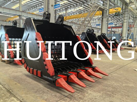 Scavatore Scalatore per PC350/CAT335 1.6cbm per la classificazione della ghiaia / selezione e screening dei materiali / separazione delle rocce dal suolo superiore