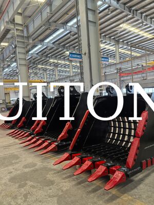 EXCAVATOR Skeleton Bucket for PC400/CAT340 1.8cbm for Gravel Grading/Material Sorting & Screening/Separating Rocks From Topsoil