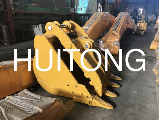 Benna con polla per escavatore PC200/CAT320 0.8cbm per pulizia cantiere/movimentazione materiali/operazioni di carico/agricoltura
