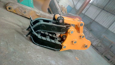 Q355 5Tone Escavatore Manuale Tipo Log Grapple Prodotto personalizzato ad alta efficienza di legno per Q355B/NM400/HARDOX450