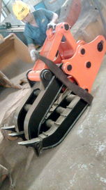 Q355 5Tone Escavatore Manuale Tipo Log Grapple Prodotto personalizzato ad alta efficienza di legno per Q355B/NM400/HARDOX450