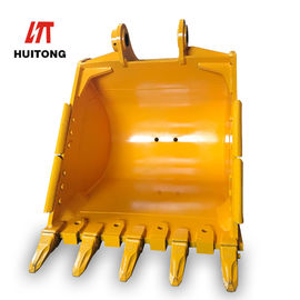 700-1000 kg escavatore secchio di roccia giallo nero Denti di forza di nuovo Q355