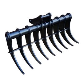 OEM supportato scavatore spazzola Rake per scavatore 6T personalizzabile e pesante
