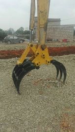 20Ton Escavatore Tipo Manuale Macchina Agricola Log Grapple 2.2M Mascella Apertura Q355B/NM400/HARDOX450 Prodotto con e OEM