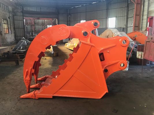 Escavatore Barattolo Q355 NM400 Escavatore da 22 tonnellate DH220 PC220 per la manipolazione dei rifiuti di costruzione in legno di pietra