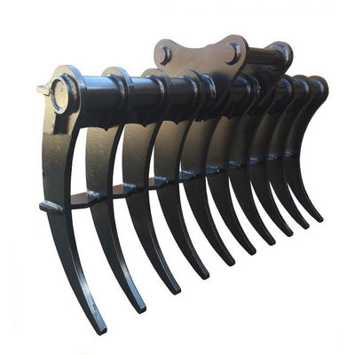 Scavatori in acciaio, rastrello per pennelli con pinze affilate Forma standard 200-4000 kg per lo scavo ideale