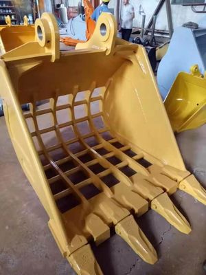 3-5 tonnellate di alta efficienza scavatore secchio scavatore scheletro secchio dimensione personalizzata con materiale resistente all'usura
