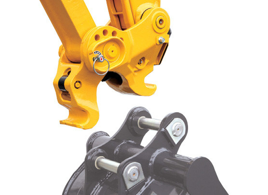 Colore meccanico di Quick Hitch Yellow dell'escavatore dell'OEM PC650
