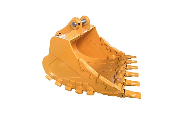 NM400 giallo, secchio di roccia da escavatore da 16 tonnellate
