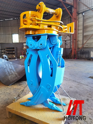 Escavatore Hydraulic Rotating Grapple di Kobelco SK220 per costruzione